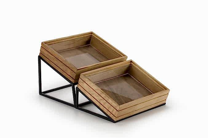 Bread Stand 1/2 Tray / Cherry / 3015