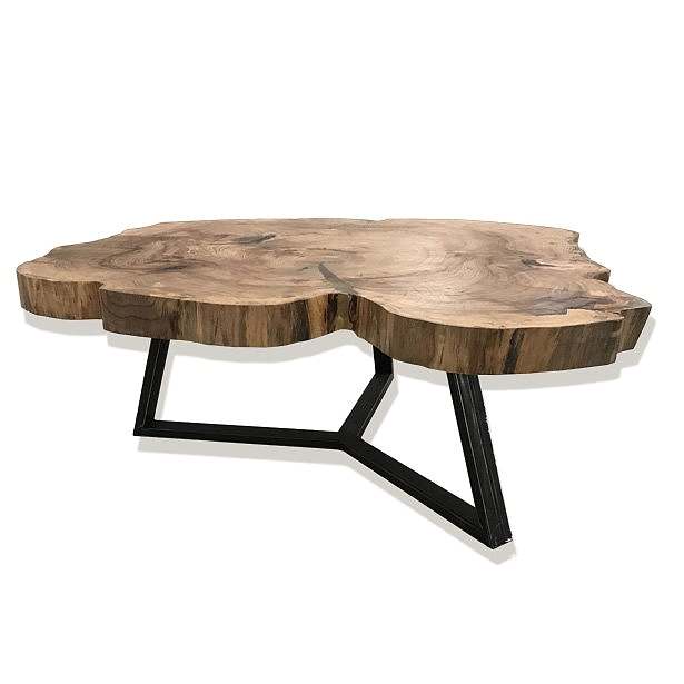 Natural Wood Coffee Table