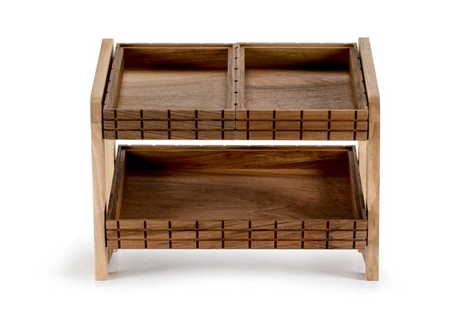 Bread Stand 1/1 Walnut Lego / Walnut / 3012