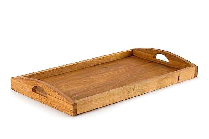 High-Sided Tray / Oak / 3316