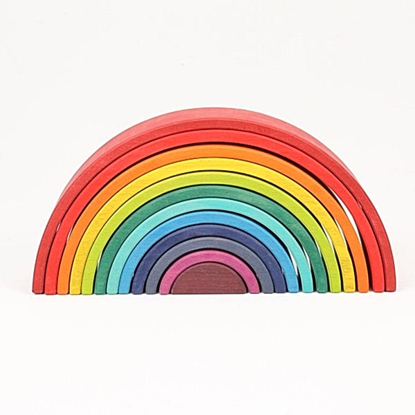 Waldorf 12 Piece Rainbow Blocks / 1001