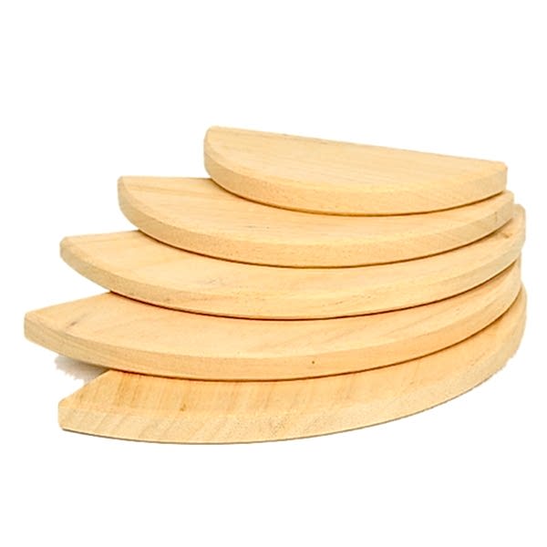 Waldorf 5-Piece Natural Rainbow Half-Circle Table / 1062