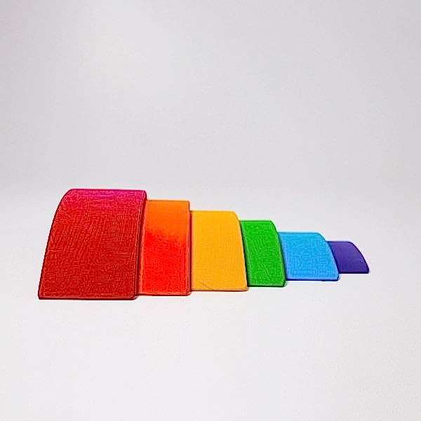 Waldorf 6-Piece Rainbow Bridge / 1007