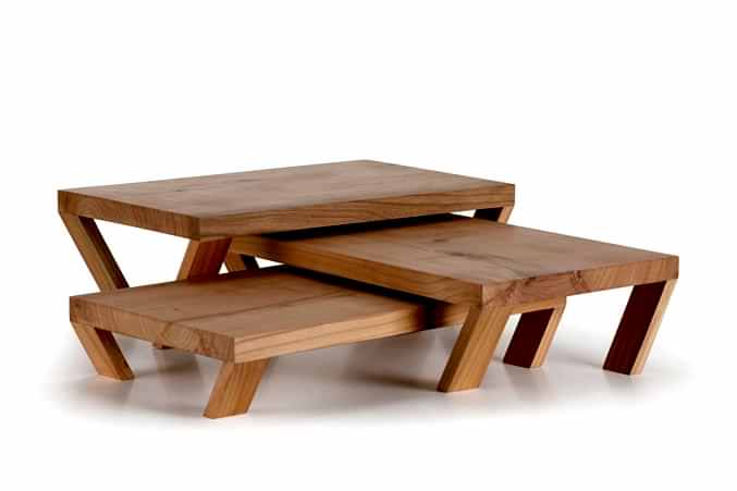 Riser Set Presentation Wood / Cherry / 3149