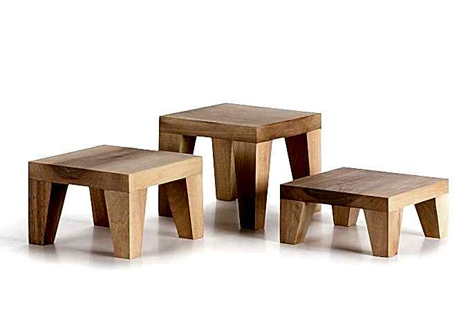 Riser Set Presentation Wood / Walnut / 3121