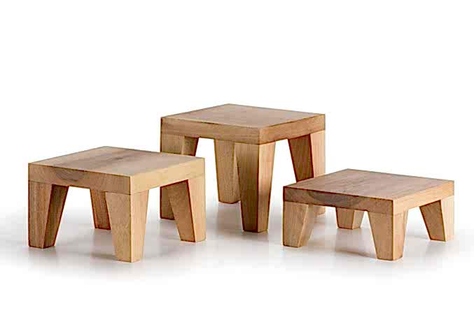 Riser Set Presentation Wood / Walnut / 3122