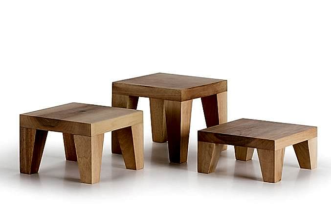 Riser Set Presentation Wood / Walnut / 3113